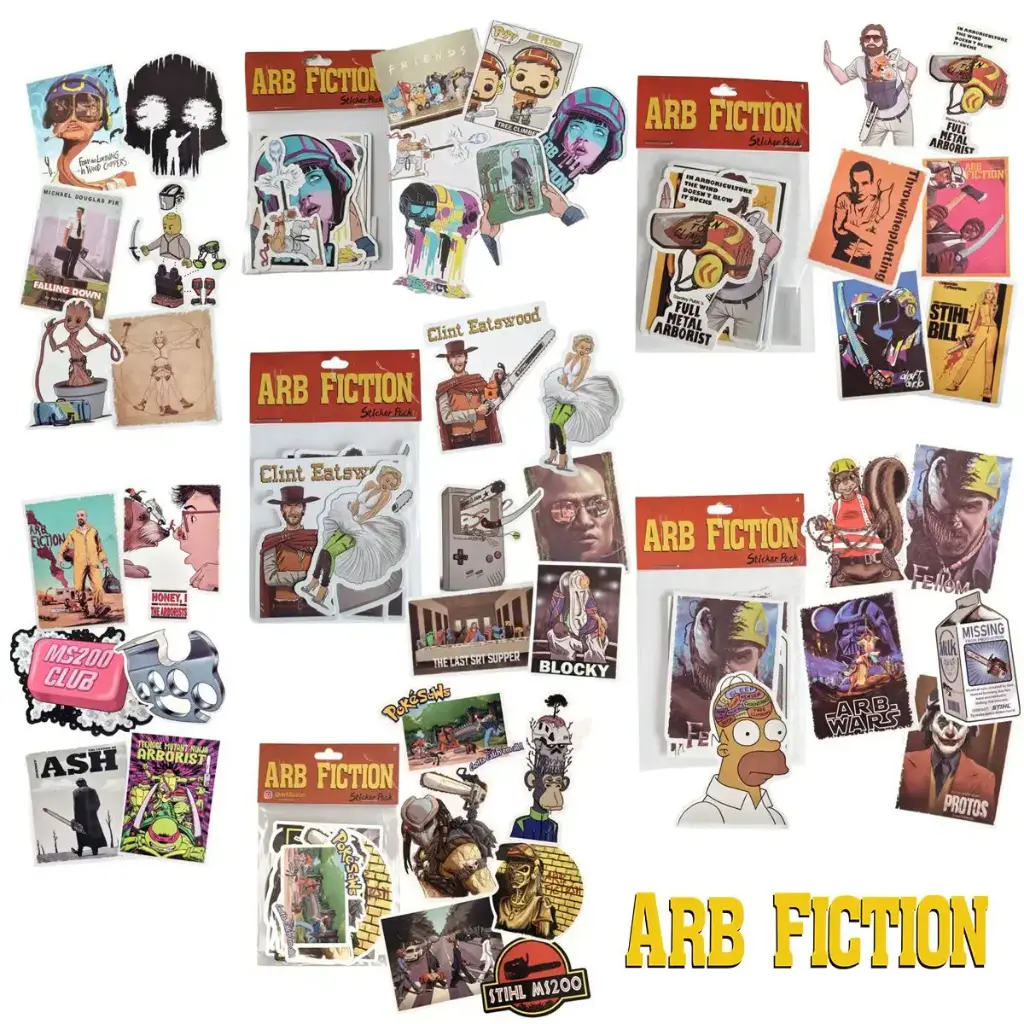 ARBFICTION STICKERS PACK (1-7 VOL.)