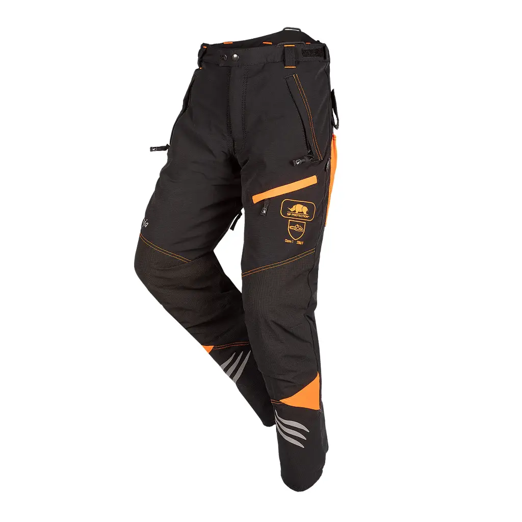 [1SPOA-OR-S] PANTALON SIP EVO NINJA - 1SPOA (Orange-noir, S)