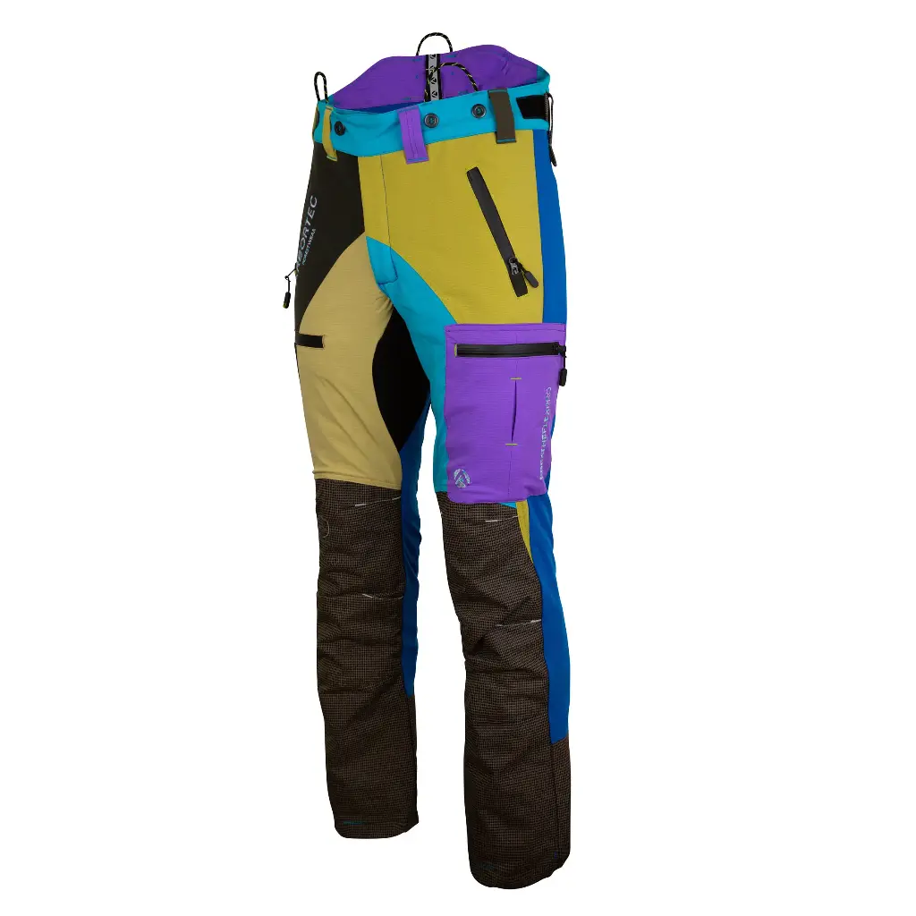 [AT4060-PASTEL-multi-2] ARBORTEC BREATHEFLEX PRO multi blue Pastel (S, REGULAR)