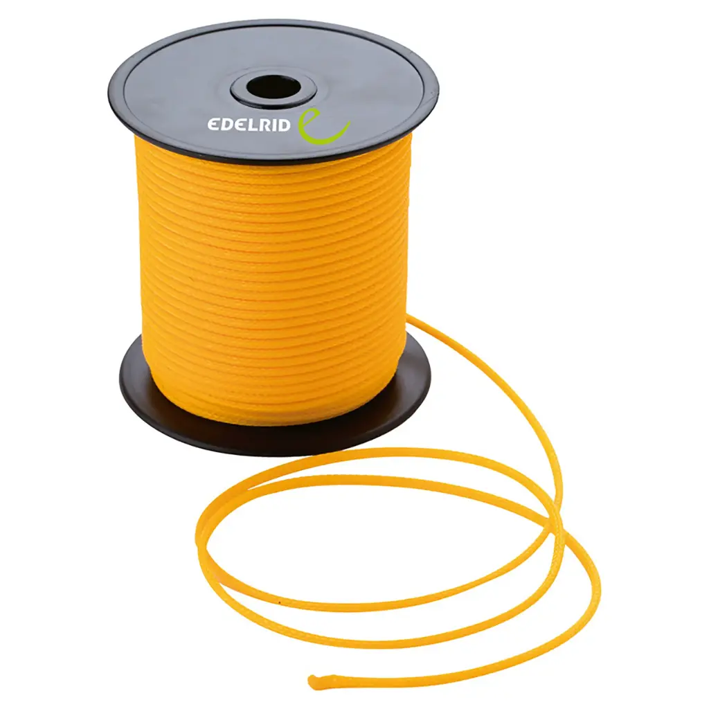 [WURF-1] Filin Edelrid de couleur jaune (50 m, 2,2 mm)