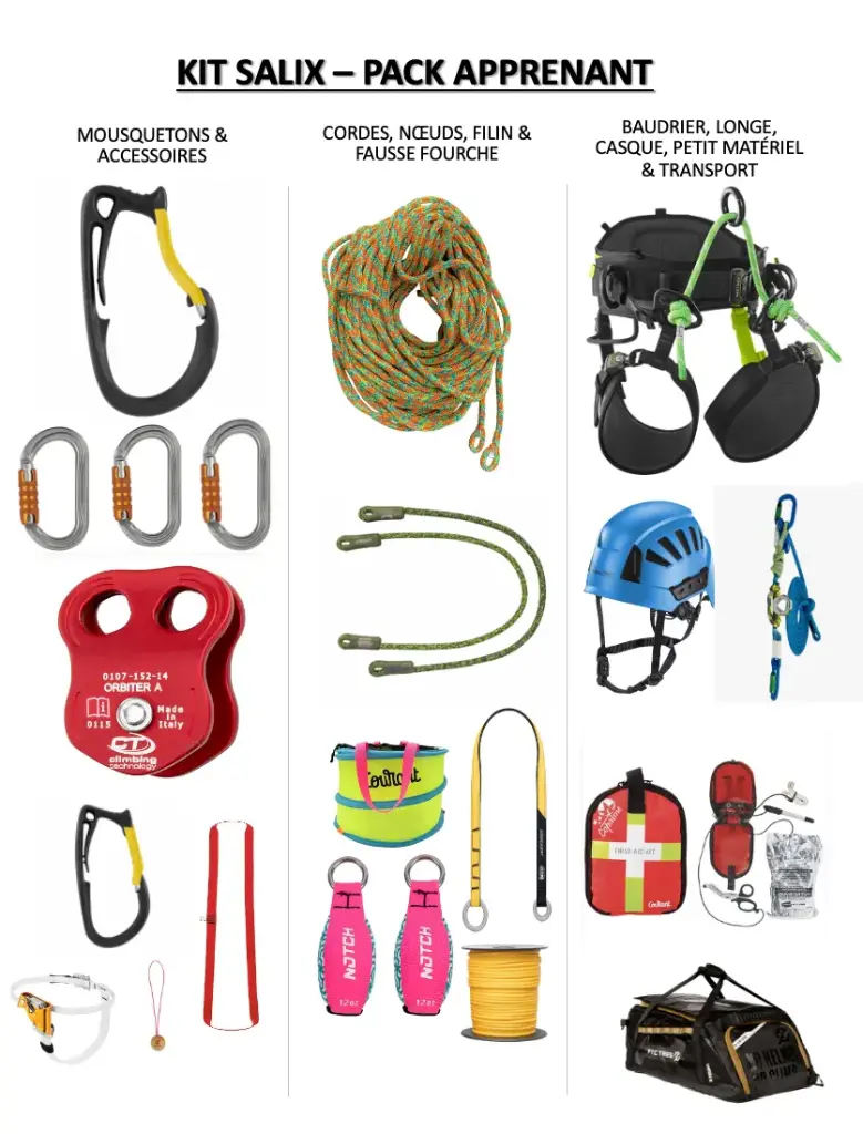 Kit SALIX pour l'apprenant Arboriste