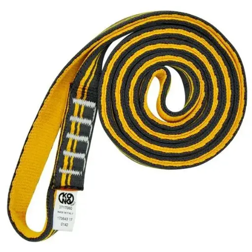 [271T080O0KK] ARO SLING TUBULAR 80CM - Noir & Orange